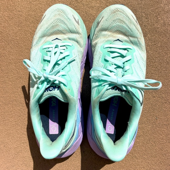 HOKA ONE ONE ARAHI 6 Sunlit Ocean / Lilac Mist - Picture 8 of 15